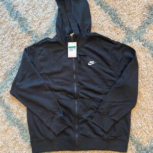 Nike Sportswear Men’s Full Zip Hoodie - Black - XL